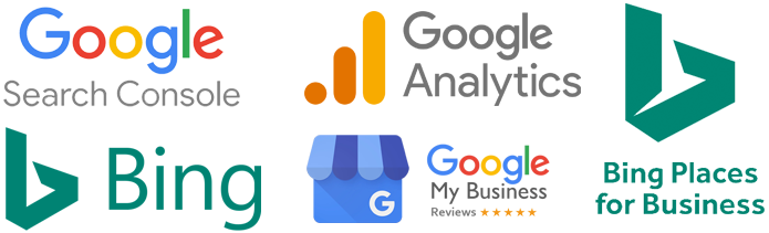 Combining Google search console, analytics, my business and Bing places